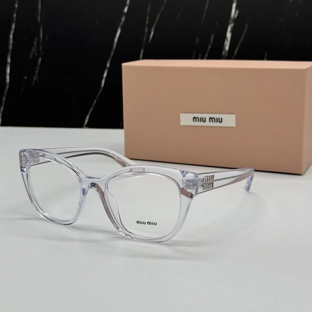 NEW MIU MIU MU05XV 15Z1O1 CAT EYE WOMEN EYEGLASSES VMU 05X 15Z1O1, MU 05XV